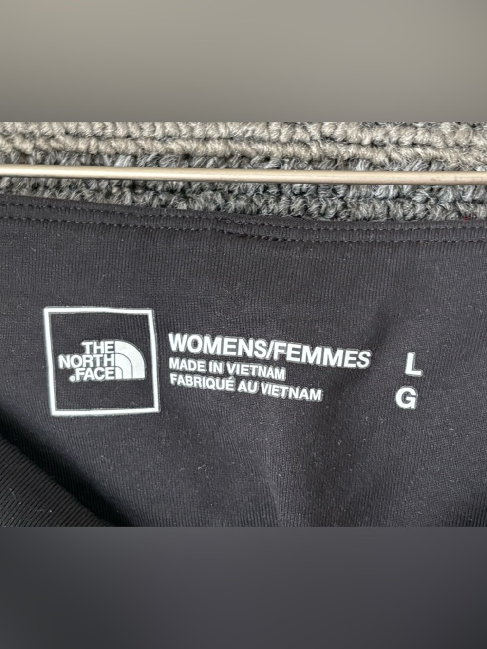 The North Face Women's Paramount Black Hybrid High Rise Tights Large EUC - Picture 5 of 9